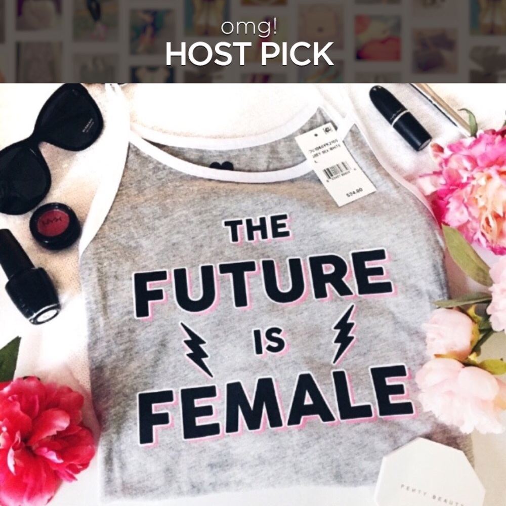 🆕 The Future is Female Tank Top Shirt